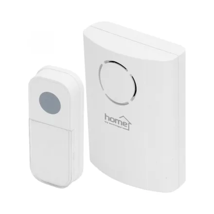 HOME DB 1060DC vezeték nélküli csengő, 100 m hatótáv, 36 dallam, egyedi kódolás