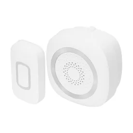   Home DB 1601DC vezeték nélküli csengő, 160m hatótáv, 60 dallam, 3-fokozatú hangerő és némítás, kapcsolható fényjelzés, elemes tápellátás