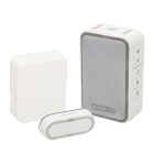 Honeywell Home DC315SCVL vezeték nélküli csengő, vezetékes - vezeték nélküli átlakítóval, 150m hatótáv, 6 dallam, időzíthető némítás, LED jelzőfény, állítható hangerő, elemes tápellátás