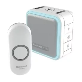   Honeywell Home DC515N vezeték nélküli csengő, 150m hatótáv, 9 dallam, időzíthető némítás, LED fényjelzés, többcsatornás, 230V-os tápellátás