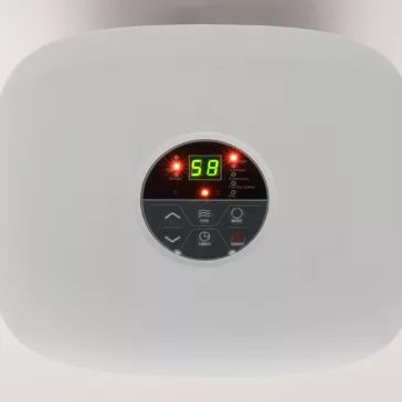   Home DHM 10LR párátlanító, ajánlott szobaméret max. 20 m2, 10 liter párátlanító kapacitás, R290 töltőgáz, 2,2 literes víztartály, 5 üzemmód