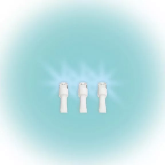 Home DLF 400/WH LED-es fényfüggöny, 2x2 m / 400 db hidegfehér LED, állófényű, fehér vezeték, sorolható, kül- és beltéri kivitel