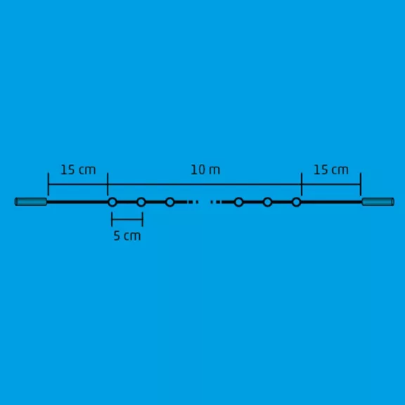 Home DLI 200/WW LED-es fényfüzér, 10 m / 200 db melegfehér LED, állófényű, fehér vezeték, sorolható, kül- és beltéri kivitel Home DLI 200/WW LED-es fényfüzér, 10 m / 200 db melegfehér LED, állófényű, fehér vezeték, sorolható, kül- és beltéri kivitel