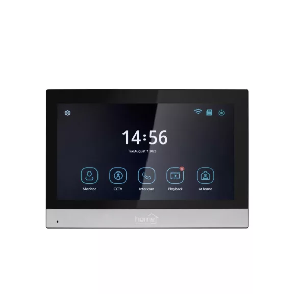 Home DPV SMART video kaputelefon, 7 érintőképernyő, IP65, AHD kamera, mozgásérzékelő, RFID, bővíthető, InterCom, Smart Life, Tuya Smart" Home DPV SMART video kaputelefon, 7 érintőképernyő, IP65, AHD kamera, mozgásérzékelő, RFID, bővíthető, InterCom, Smart Life, Tuya Smart"