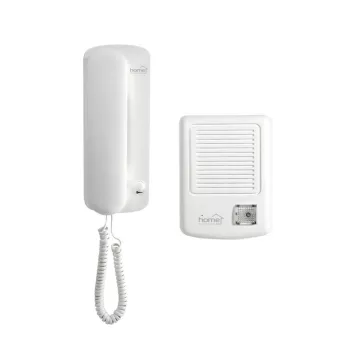   Home DP 01 vezetékes kaputelefon szett, kétvezetékes rendszer, kiváló hangátvitel, integrált kapunyitó elektronika, könnyű üzembe helyezés