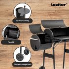 Faszenes kerti grillsütő füstölővel