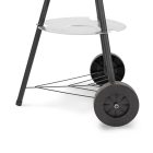 Faszenes kerti gömb grillsütő kerekes