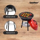 Faszenes kerti gömb grillsütő