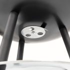 Faszenes kerti gömb grillsütő