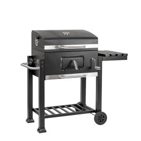 Multifunkciós faszenes kerti grillsütő