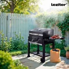 Multifunkciós faszenes kerti grillsütő