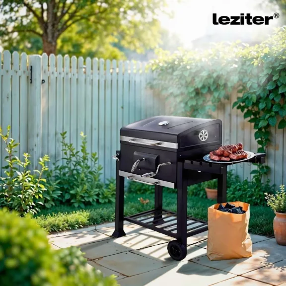 Multifunkciós faszenes kerti grillsütő Multifunkciós faszenes kerti grillsütő