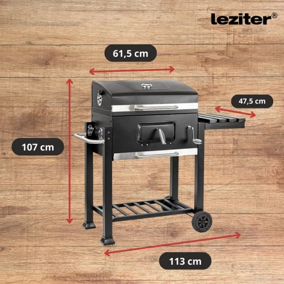 Multifunkciós faszenes kerti grillsütő Multifunkciós faszenes kerti grillsütő