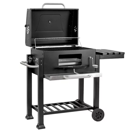 Multifunkciós faszenes kerti grillsütő Multifunkciós faszenes kerti grillsütő
