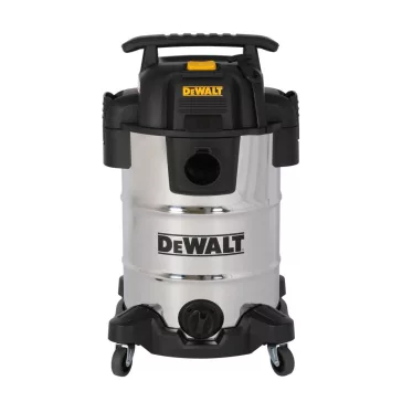   DeWALT DXV30SAPTA száraz-nedves porszívó, rozsdamentes váz, készülékcsatlakozóval, 30 liter, 15 Kpa, 37,8 l/s, 8 tartozék, 1050 W
