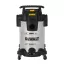 DeWALT DXV30SAPTA száraz-nedves porszívó, rozsdamentes váz, készülékcsatlakozóval, 30 liter, 15 Kpa, 37,8 l/s, 8 tartozék, 1050 W