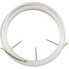 Behúzószalag 15 m fém, keresőrúgóval – Tartós és precíz kábelbehúzó szalag villanyszereléshez