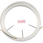 Behúzószalag 25 m fém, keresőrúgóval – Professzionális kábelbehúzó szalag villanyszereléshez