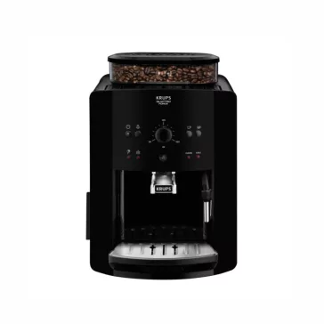   Krups Automata EA811010 eszpresszógép Arabica Mechanical Black, 1450 W, teljesen automata, 15 bar Thermoblock rendszer