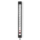 Nedis ESC103SPF1PRO 10 aljzatos elosztó túlfeszűltségvédelemmel, H05VV-F 3G1.5mm2 , 3680 W, 16A, hossz 3