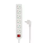 Nedis 6 aljzatos kapcsolós (6-os) elosztó, 3 m, 3680 W, 16 A ESOC630F2WT