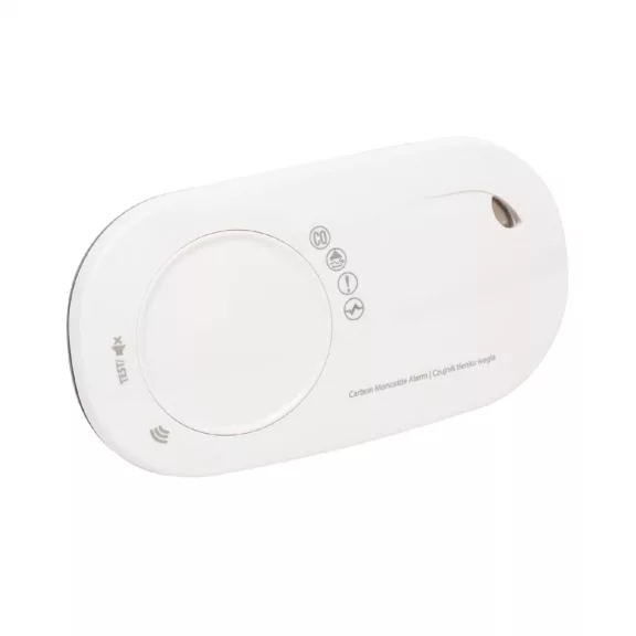 FireAngel FA3328-INT szén-monoxid vészjelző, beépített, nem cserélhető lítium elem, 10 év várható üzemidő, NFC kapcsolat és diagnosztika, fehér