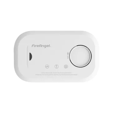   FireAngel FA6813-EU szén-monoxid vészjelző, cserélhető elem, 10 év várható üzemidő, fehér