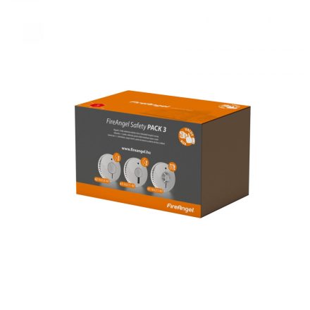 Fireangel Safety pack 3 - gazdaságos  füst és hőérzékelő vészjelző csomag