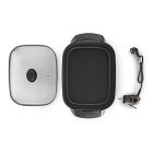 Elektromos Serpenyő | 40 cm | Vastag Fröccsöntött Alumínium Váz, cool touch, mosogatógépben mosható NEDIS FCSP110EBK40 