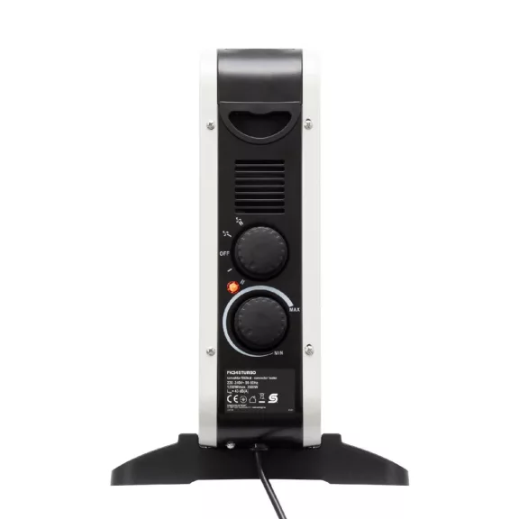 Home FK345TURBO konvektoros fűtőtest ventilátorral, 2000 W / 1250 W, termosztátszabályozás, szabadon álló, túlmelegedés védelem, turbóventilátor funkció Home FK345TURBO konvektoros fűtőtest ventilátorral, 2000 W / 1250 W, termosztátszabályozás, szabadon álló, túlmelegedés védelem, turbóventilátor funkció