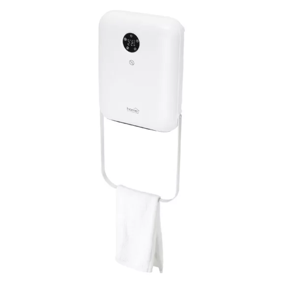 Home FKF26201 fürdőszobai ventilátoros fűtőtest, 2000 W, 2 fokozat, PTC fűtőelem, távirányító, LED kijelző, IP22