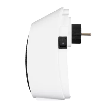   Home FKH 400 hordozható elektromos mini kerámia fűtőtest, 400W, elektronikus termosztát, fehér