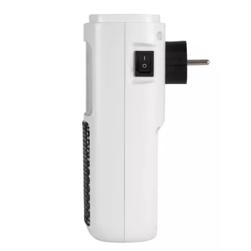   Home FKH 401 hordozható elektromos mini kerámia fűtőtest, 400W, elektronikus termosztát, lángeffekt, fehér