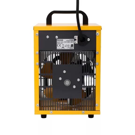 Home FKI33 hordozható ventilátoros fűtőtest, 3000 W, 2 fokozat, termosztát