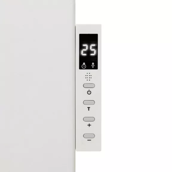 HOME FKIR800 hordozható/fali infrasugárzó fűtőtest, max. 800 W, LED kijelző, termosztát, gyerekzár, smart wifi vezérlés, távirányító HOME FKIR800 hordozható/fali infrasugárzó fűtőtest, max. 800 W, LED kijelző, termosztát, gyerekzár, smart wifi vezérlés, távirányító