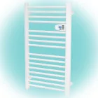 Home FKTW 501 fali elektromos törölközőszárító, 500W, LCD, fehér