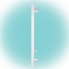 Home FKTW 501 fali elektromos törölközőszárító, 500W, LCD, fehér