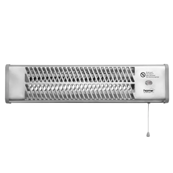 Home FK 24 falra szerelhető elektromos karccsöves fűtőtest, 600W/1200W, IPX4 védelem, ezüst Home FK 24 falra szerelhető elektromos karccsöves fűtőtest, 600W/1200W, IPX4 védelem, ezüst