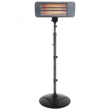  Home FK 272 álló karccsöves kültéri hősugárzó, 650W/1350W, IPX4 védelem
