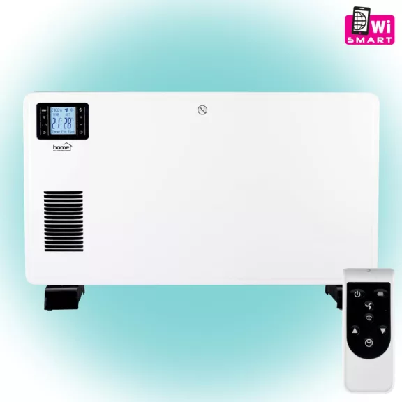 Home FK 350 WIFI szabadon álló SMART konvektor fűtőtest, 1000W/1300W/2300W, távirányító, fagyőr funkció, fehér Home FK 350 WIFI szabadon álló SMART konvektor fűtőtest, 1000W/1300W/2300W, távirányító, fagyőr funkció, fehér