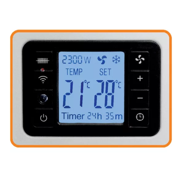 Home FK 350 WIFI szabadon álló SMART konvektor fűtőtest, 1000W/1300W/2300W, távirányító, fagyőr funkció, fehér Home FK 350 WIFI szabadon álló SMART konvektor fűtőtest, 1000W/1300W/2300W, távirányító, fagyőr funkció, fehér
