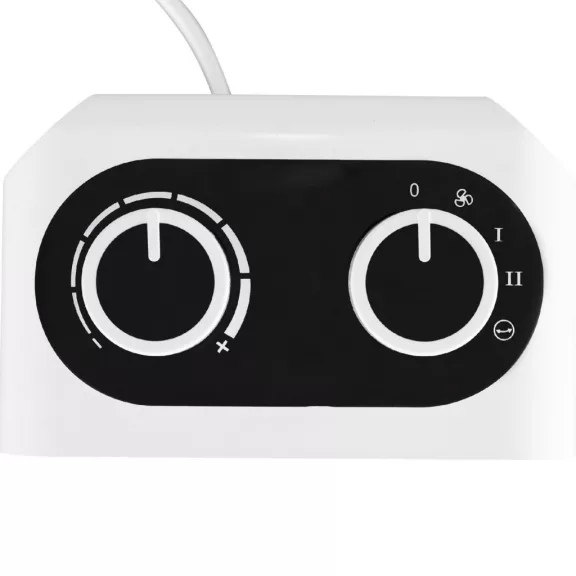 Home FK 51 álló elektromos kerámia fűtőtest, 1000W/1500W, oszcillálás, mechanikus termosztát, fehér Home FK 51 álló elektromos kerámia fűtőtest, 1000W/1500W, oszcillálás, mechanikus termosztát, fehér