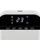 Home FK 53 álló elektromos smart kerámia fűtőtest, 1000W/2000W, oszcillálás, távirányító, fehér