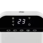 Home FK 53 álló elektromos smart kerámia fűtőtest, 1000W/2000W, oszcillálás, távirányító, fehér