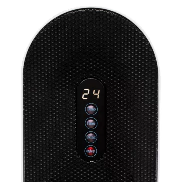   Home FK 54 álló elektromos kerámia fűtőtest, 1400W/2000W, oszcillálás, elektronikus termosztát, távirányító, fehér