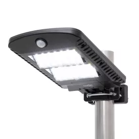   Home FLP1002SOLAR napelemes LED reflektor, 1000 lm, PIR mozgásérzékelő, 120° 5m, 2 x 28 db hidegfehér SMD LED, energiatakarékos, fém + műanyag, IP44