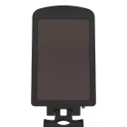 Home FLP1002SOLAR napelemes LED reflektor, 1000 lm, PIR mozgásérzékelő, 120° 5m, 2 x 28 db hidegfehér SMD LED, energiatakarékos, fém + műanyag, IP44