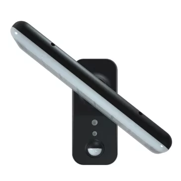   Home FLP2000SOLAR szolár paneles LED reflektor, PIR mozgásérzékelő, 2000 lumen, 112 db SMD LED, 2 üzemmód, IP65