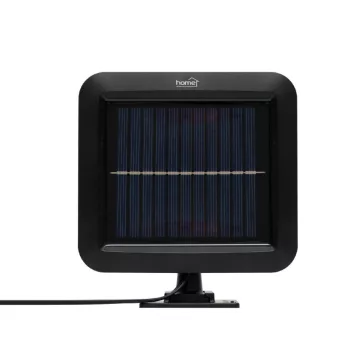   Home FLP250SOLAR napelemes LED reflektor, 250 lm, PIR mozgásérzékelő, 120° 5m, 56 db hidegfehér SMD LED, energiatakarékos, műanyag, IP44