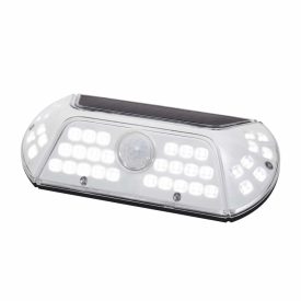   HOME FLP301SOLAR napelemes LED reflektor, 40 db SMD LED, 300 lumen, PIR mozgásérzékelő, IP44, 18650-es akkumulátor